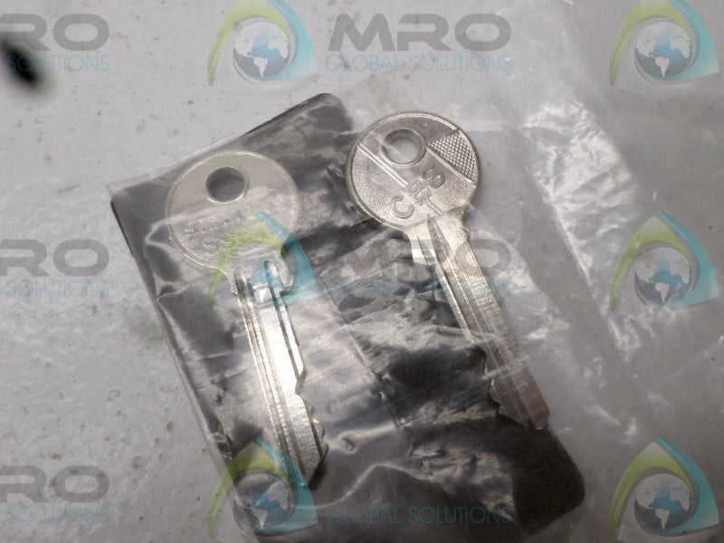 SIEMENS 3SB0A-KHS KEY SET FOR HIGH SECURITY OPERATORS * NEW IN FACTORY BAG *