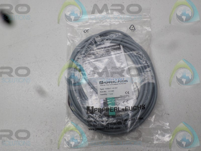 PEPPERL+FUCHS NBB4-F1-A2-5M 910389 INDUCTIVE SENSOR * NEW IN FACTORY BAG *