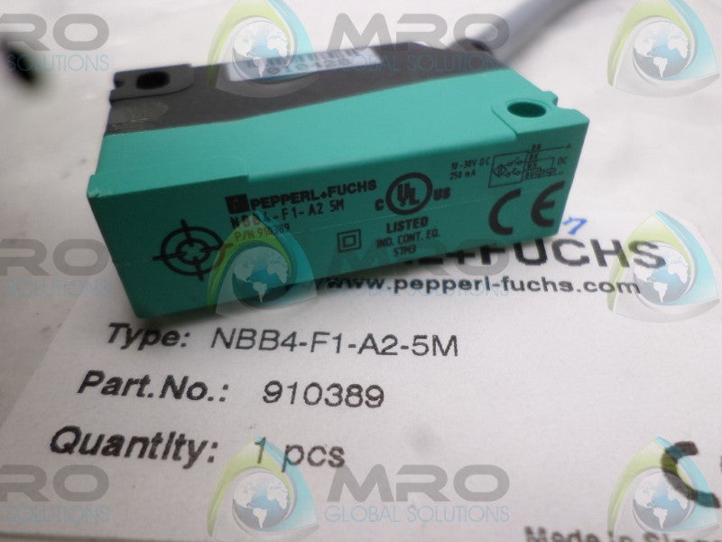 PEPPERL+FUCHS NBB4-F1-A2-5M 910389 INDUCTIVE SENSOR * NEW IN FACTORY BAG *