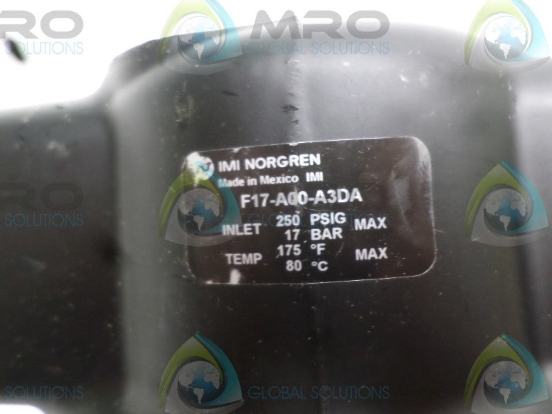NORGREN F17-A00-A3DA REGULATOR NSNP