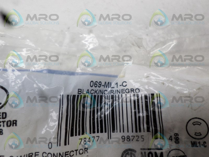 LEVITON 069-ML1-C PLUG * NEW IN FACTORY BAG *