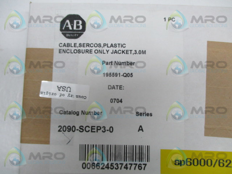 ALLEN BRADLEY 2090-SCEP3-0 SER. A * FACTORY SEALED *