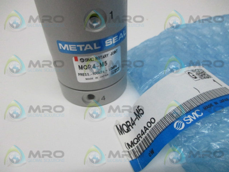 SMC MQR4-M5 METAL SEAL ROTARY JOINT * NEW IN FACTORY BAG *
