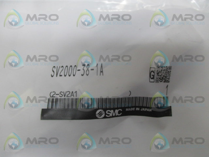 SMC SV2000-38-1A SOLENOID VALVE * FACTORY SEALED *