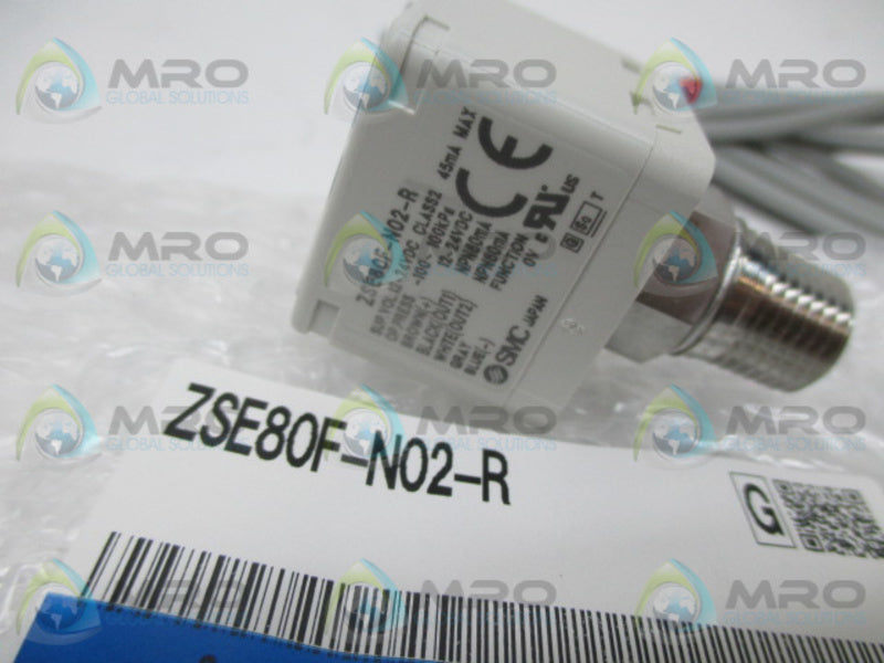 SMC ZSE80F-N02-R DIGITAL PRESSURE SWITCH * NEW IN FACTORY BAG *