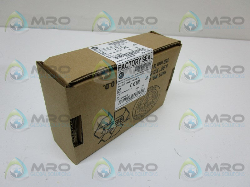 ALLEN BRADLEY 1761-L16BWB SER. E F/W 1.0 DATE: 2016 * FACTORY SEALED *