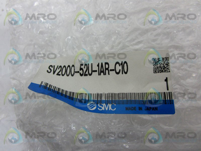 SMC SV2000-52U-1AR-C10 END PLATE BLOCK ASSEMBLY  NSMP