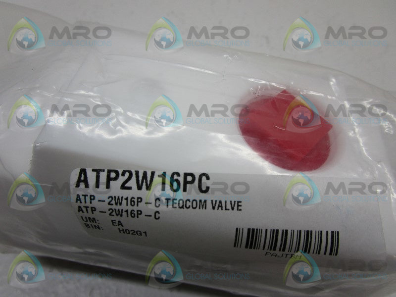 TEQCOM ATP-2W16P-C DRAIN VALVE * NEW IN FACTORY BAG *