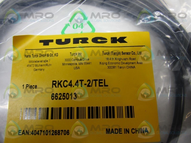 TURCK RKC4.4T-2/TEL NSMP