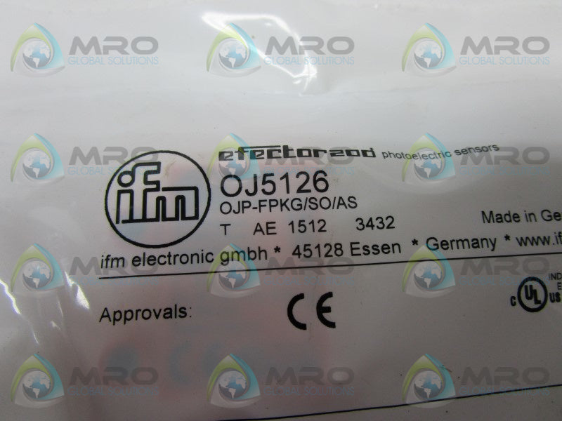 IFM EFECTOR OJ5126 PROXIMITY SENSOR * NEW IN FACTORY BAG *