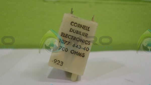 CORNELL ELECTRIC 1077-923 RELAY  NSNP