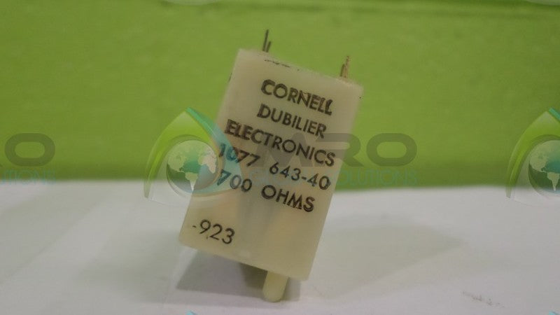 CORNELL ELECTRIC 1077-923 RELAY  NSNP