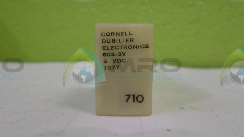 CORNELL ELECTRIC 1077-710 RELAY  NSNP