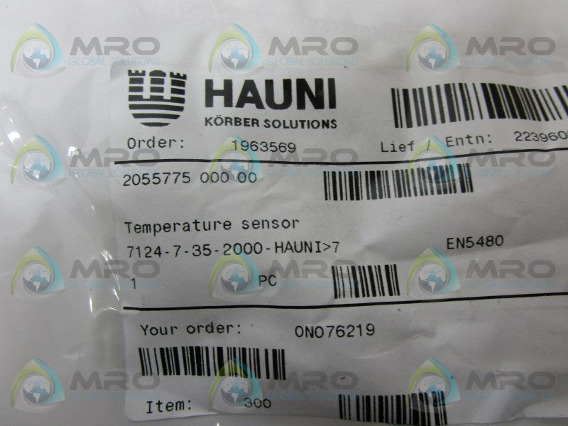 INDUSTRIAL MRO 7124-7-35-2000 * NEW IN FACTORY BAG *