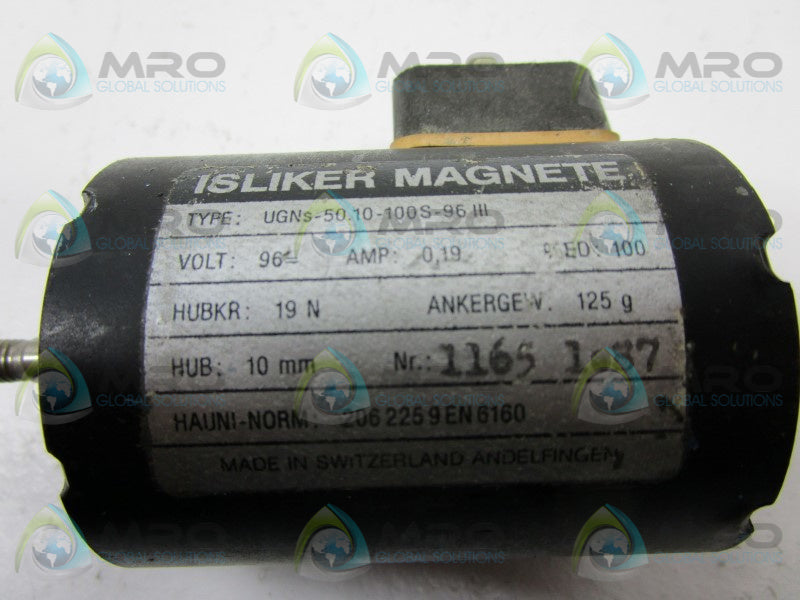ISLIKER MAGNETE UGNS-50.10-100S-96III MOTOR  UNMP
