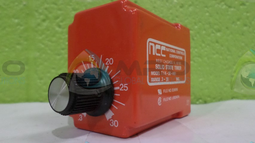 NCC T1K-30-461 SOLID STATE TIMER .3-30 SEC. *NEW NO BOX*