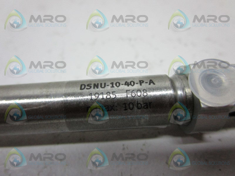FESTO DSNU-10-40-P-A 19185 PNEUMATIC CYLINDER * NEW IN FACTORY BAG *