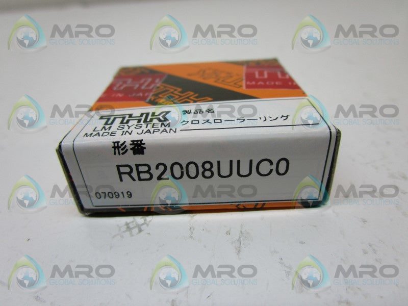 THK RB2008UUC0 ROLLER BEARING * FACTORY SEALED *
