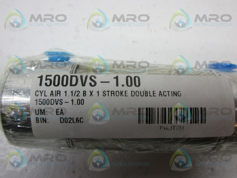 AMERICAN 1500DVS-1.00 AIR CYLINDER * NEW IN ORIGINAL PACKAGE *