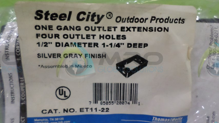 T&B ET11-22 OUTLET EXTENSION *NEW IN BAG*