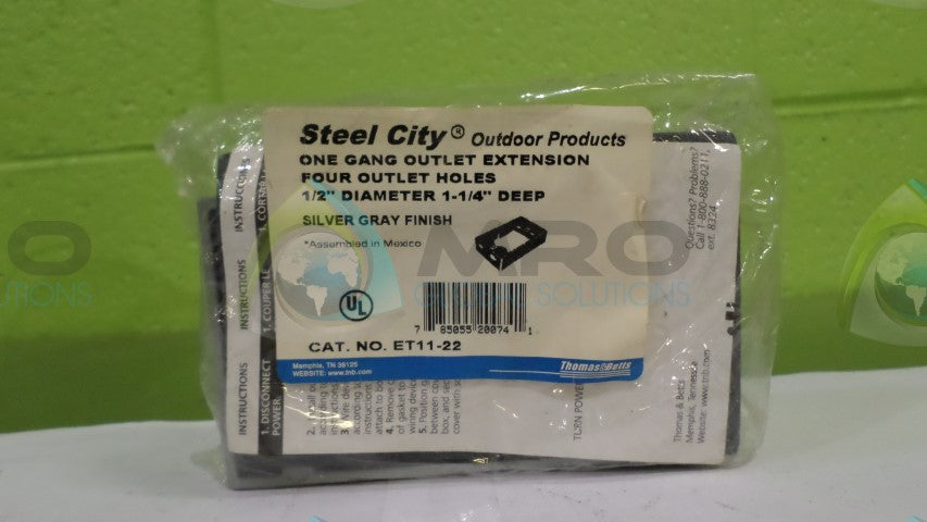 T&B ET11-22 OUTLET EXTENSION *NEW IN BAG*