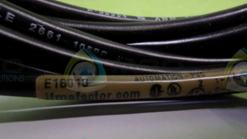 IFM EFECTOR E18013 SOCKET FOR SENSORS W/ M12 CONNECTOR *NEW NO BOX*