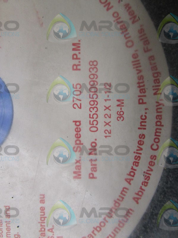 CARBORUNDUM ABRASIVES 05539509938 METAL/STEEL * NEW IN ORIGINAL PACKAGE *