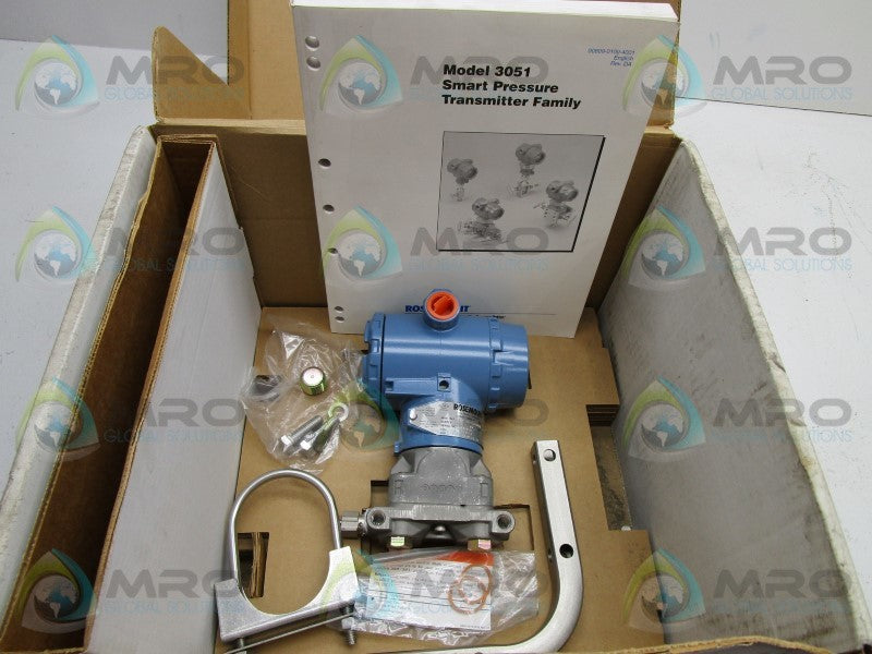 ROSEMOUNT 3051CA1A22A1AM5B4E5P1 PRESSURE TRANSMITTER * NEW IN BOX *