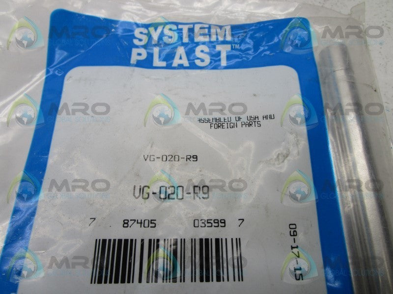 SYSTEM PLAST VG-020-R9 ADJUSTING ROD * NEW IN FACTORY BAG *