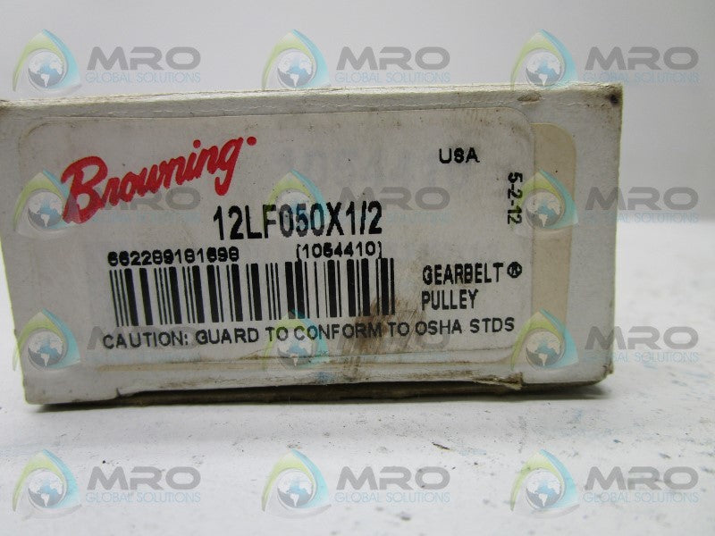 BROWNING 1054410 12LF050 TIMING BELT PULLEY 1/2" * NEW IN FACTORY BAG *