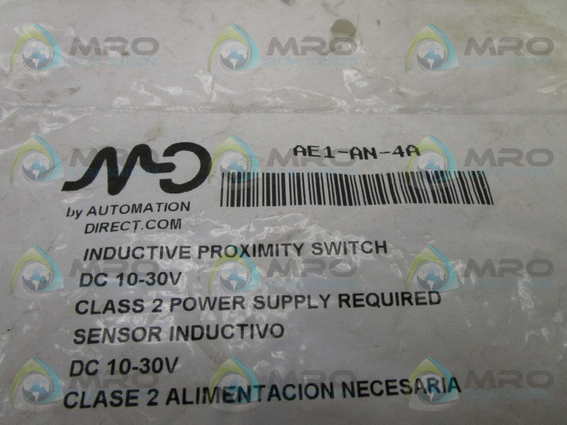 AUTOMATION DIRECT AE1-AN-4A PROXIMITY SWITCH * NEW IN FACTORY BAG *