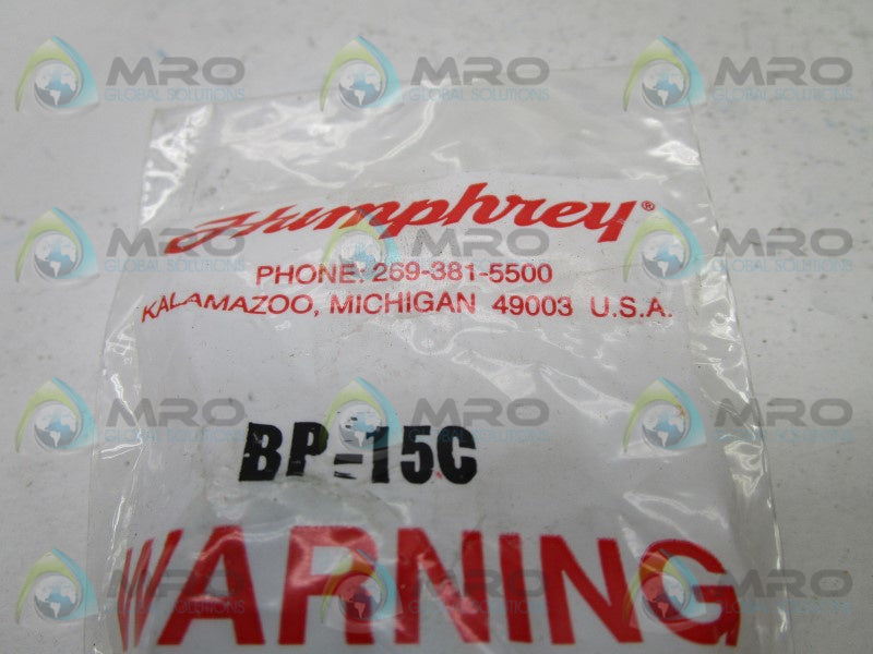 HUMPHREY BP-15C PIVOT BRACKET * NEW IN FACTORY BAG *