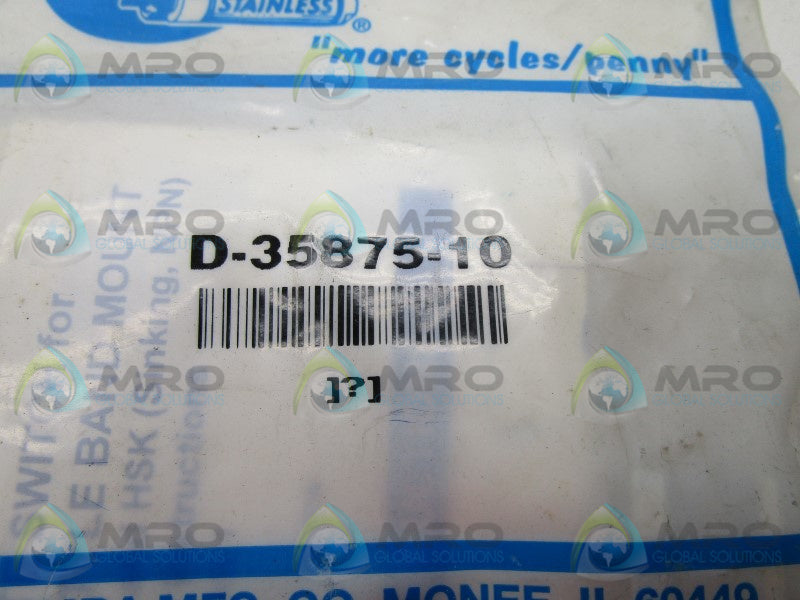 BIMBA D-35875-10 MOUNTING BRACKET ASSEMBLY * NEW IN FACTORY BAG *