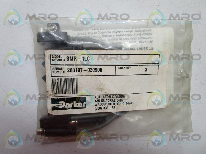 PARKER SMR-1LC REED SWITCH (PKG OF 3) * NEW IN FACTORY BAG *