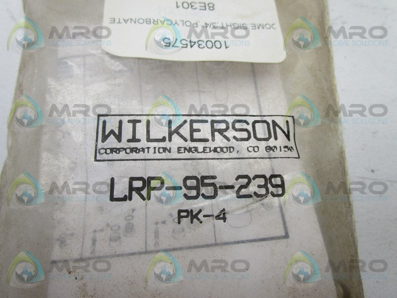 WILKERSON LRP-95-239 SIGHT DOME KIT * NEW IN FACTORY BAG *