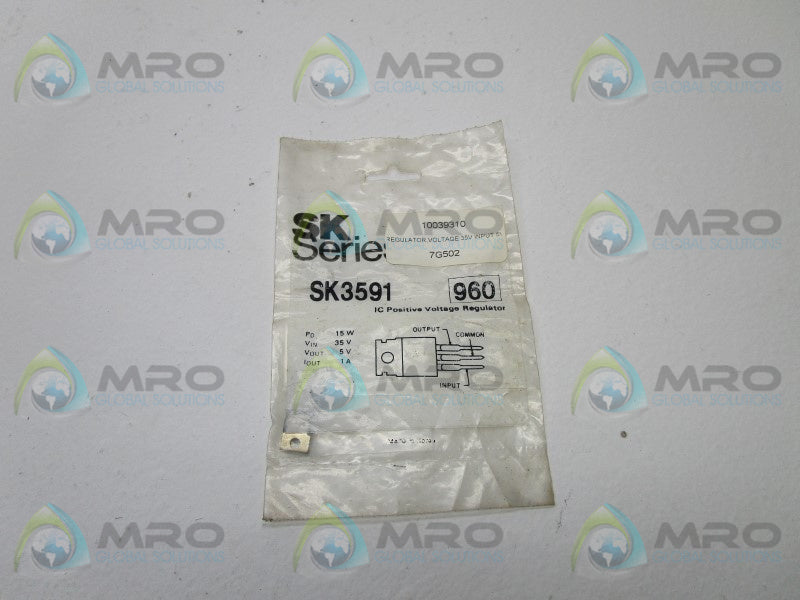 INDUSTRIAL MRO SK3591 VOLTAGE REGULATOR * NEW IN FACTORY BAG *