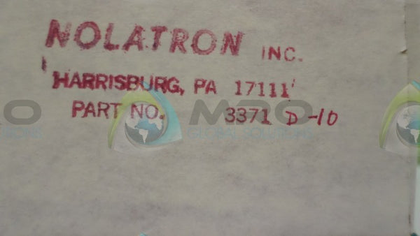 NOLATRON INC. 3317D-10 RELAY  NSMP
