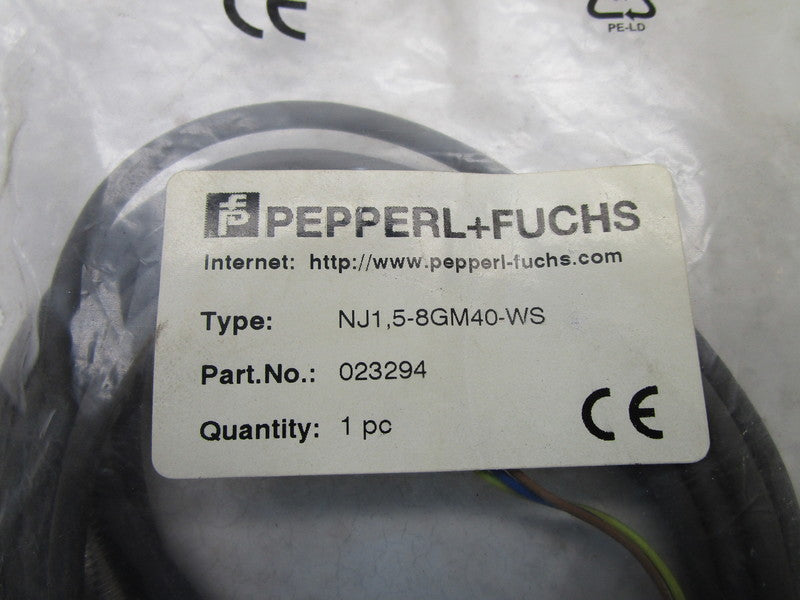 PEPPERL+FUCHS NJ1,5-8GM40-WS * NEW IN FACTORY BA*