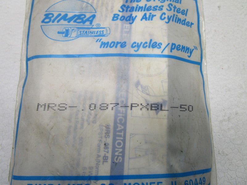 BIMBA MRS-.087-PXBL-50 MAGNETIC REED SWITCH * NEW IN FACTORY BAG *