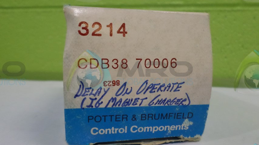 POTTER & BRUMFIELD CDB-38-70006 RELAY *NEW IN BOX*