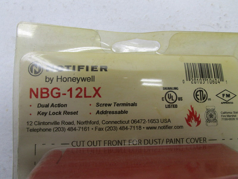 HONEYWELL NBG-12LX FIRE ALARM COVER * NEW IN ORIGINAL PACKAGE *