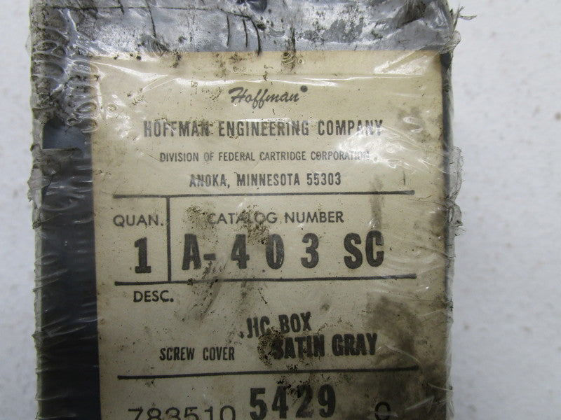 HOFFMAN A-403SC SCREW COVER  NSMP