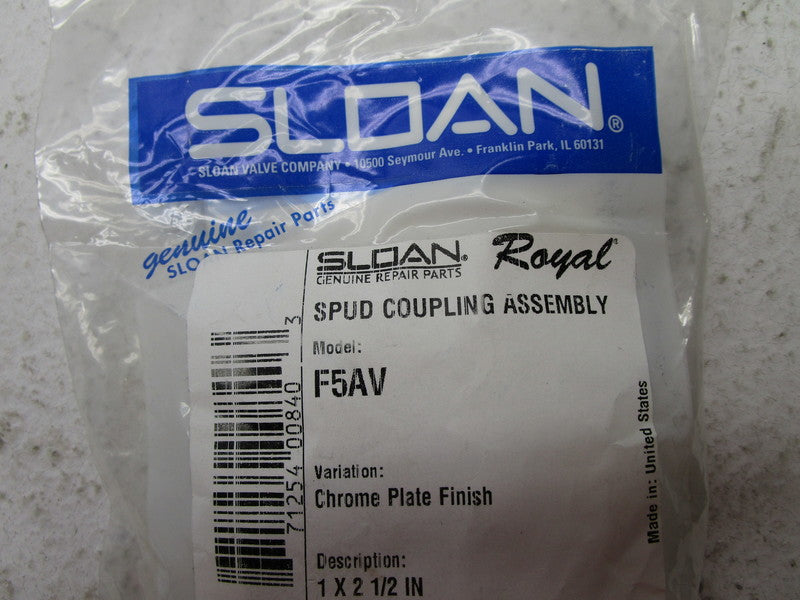 SLOAN F5AV SPUD COUPLING  NSMP