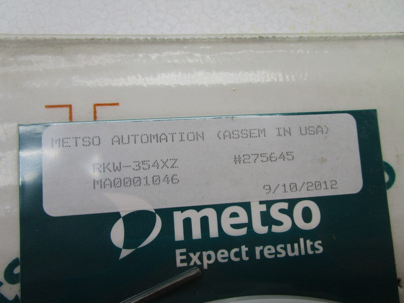 METSO RKN-354XZ SEAL KIT * NEW IN ORIGNAL PACKAGE *
