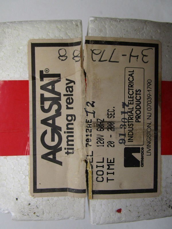 AGASTAT 7012AE TIMING RELAY * NEW IN ORIGINAL PACKAGE *