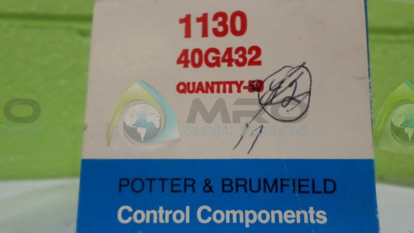 POTTER & BRUMFIELD 40G432 (LOT OF 16) RELAY SOCKET INSULATOR PAD  NSMP