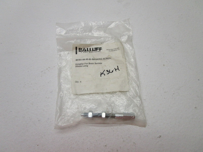 BALLUFF BESA-08-50-08-BANKING-SCREW ADAPTER * NEW IN FACTORY BAG *