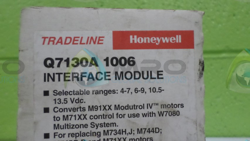 HONEYWELL Q7130A1006 INERFACE MODULE (OM) *NEW IN BOX*