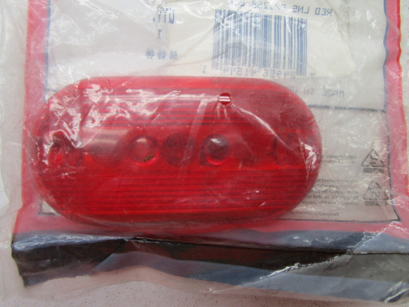 TRUCK-LITE 9093-3 RED OVEL LENS  NSMP