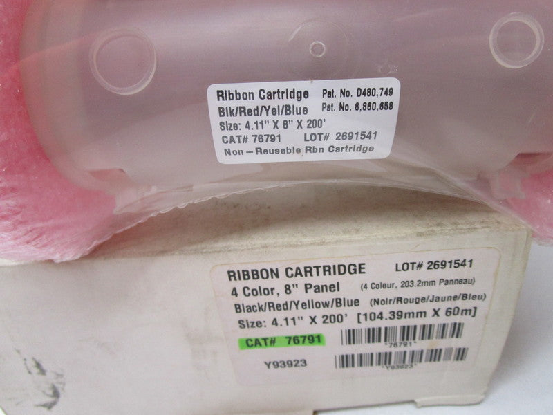 BRADY 76791 MULTI COLOR RIBBON CARTRIDGE  NSMP